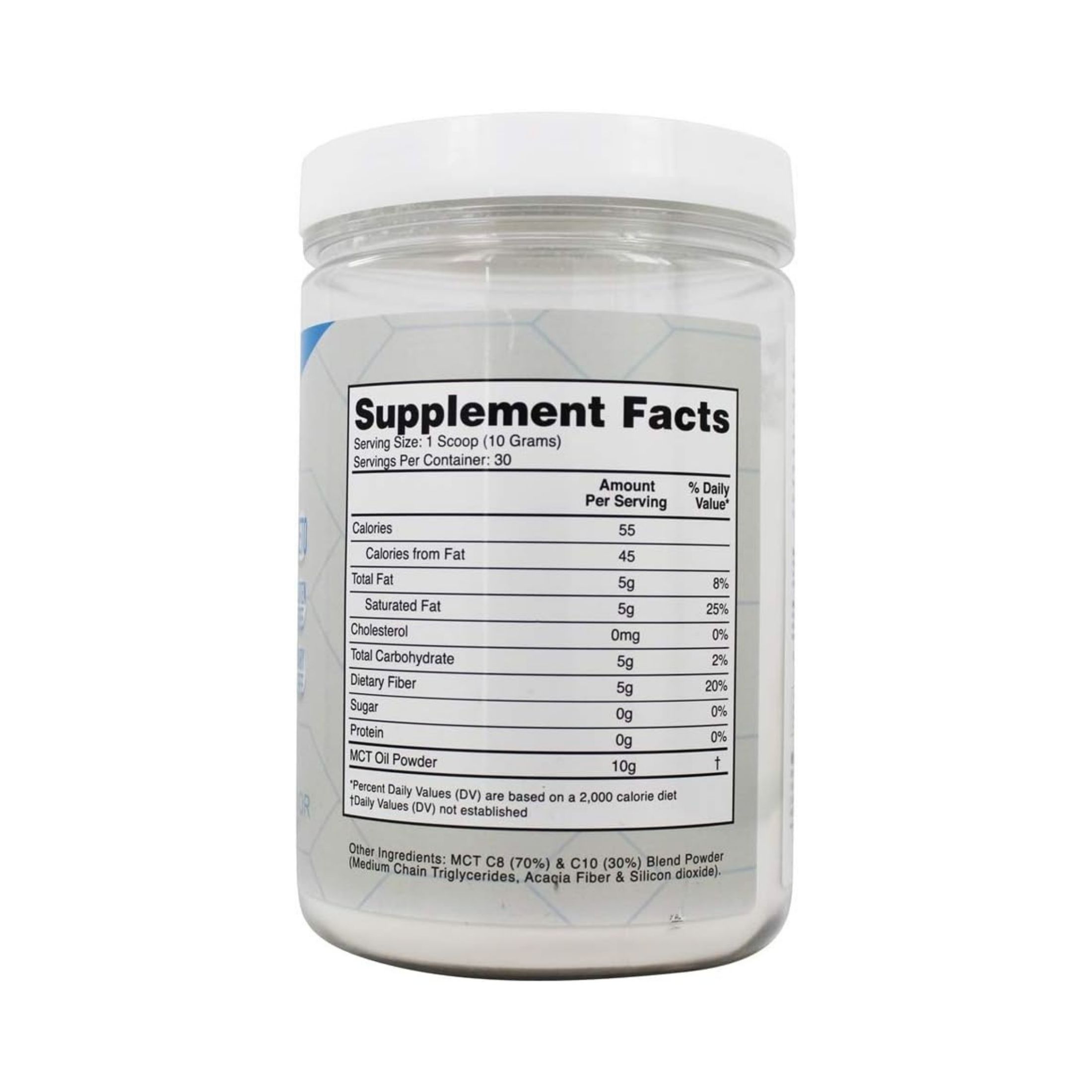 Divine Health Keto Zone - MCT Oil Powder - Coconut Cream - 10.58 Oz