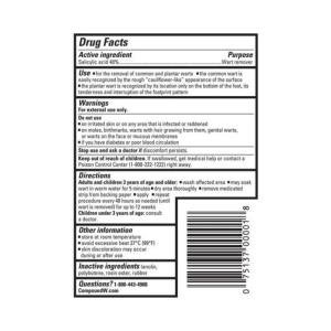 Compound W Wart Remover, One Step Strips, Maximum Strength, For Kids, Ages 3+, 10 Medicated Strips