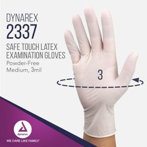 Dynarex | Amercare Latex Powder Free Glove