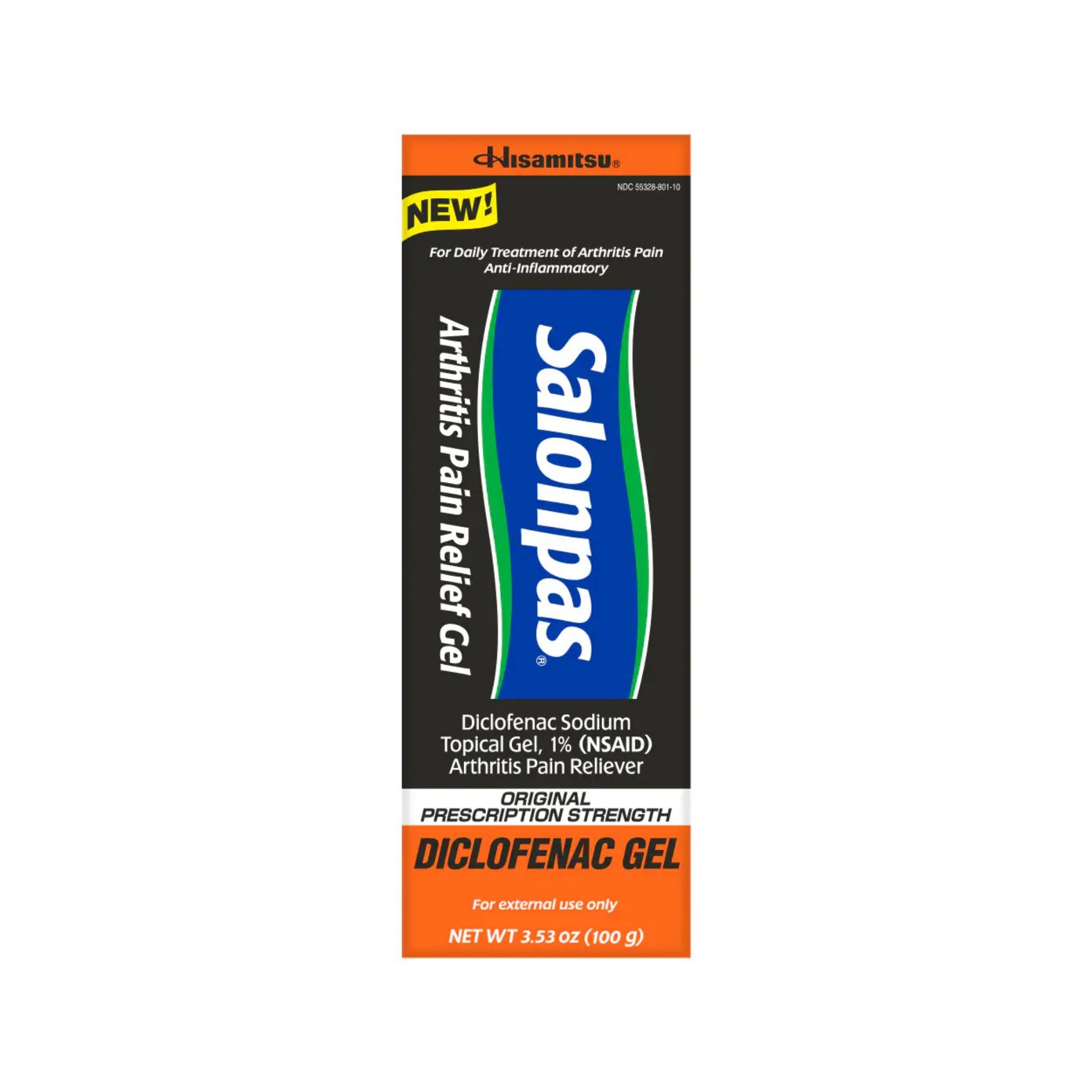 Salonpas Pain Relief Arthritis Diclofenac Gel 3.53 Oz