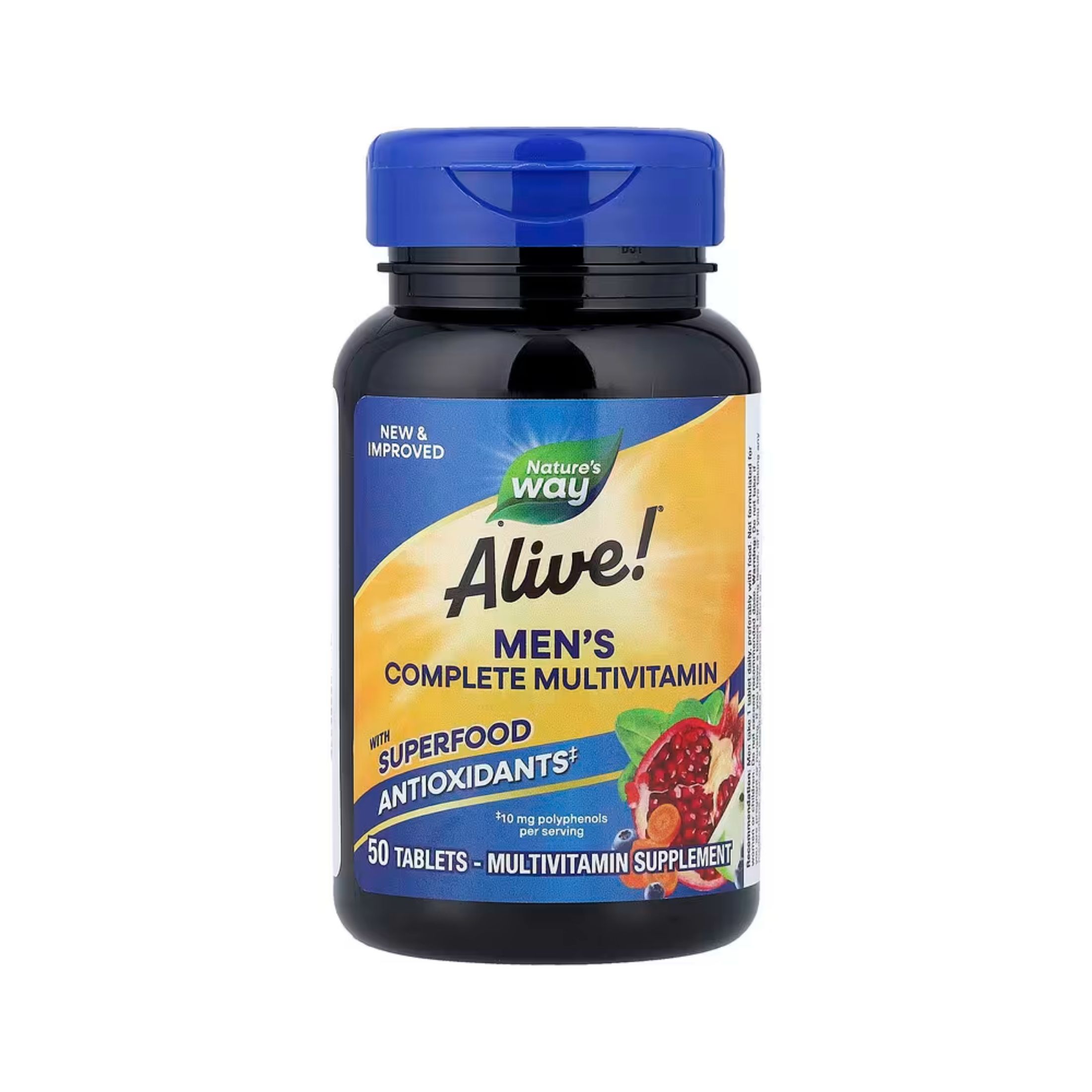 Nature's Way Alive! Men’s Energy Complete Multivitamin 50 Tablets