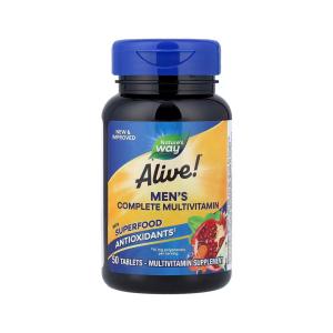 Nature's Way Alive! Men’s Energy Complete Multivitamin 50 Tablets