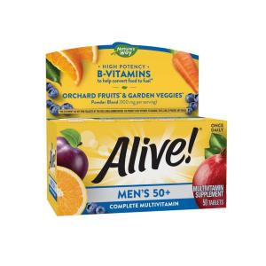 Nature's Way Alive Mens 50+ Complete Multivitamin - 50 Tablets