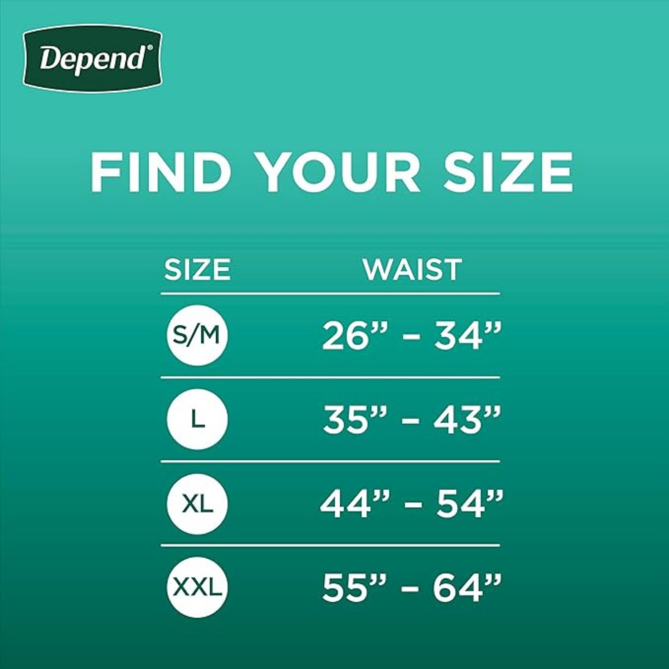 Depend FIT-FLEX Adult Incontinence Underwear For Men, Maximum Absorbency Large Grey