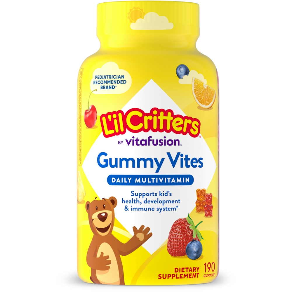 L'il Critters Vitafusion Gummy Vites Complete Kids Multivitamin Gummies