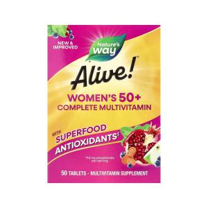 Nature's Way Alive Women's 50+ Complete Multivitamin Tablets 50ct