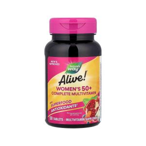 Nature's Way Alive Women's 50+ Complete Multivitamin Tablets 50ct