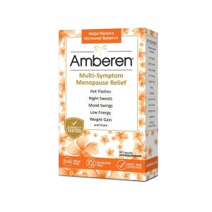Amberen Menopause Relief Dietary Supplement Capsules - 60ct