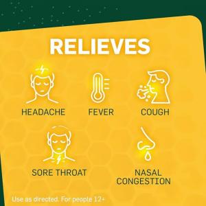 Tukol Cough & Flu Honey, 4 Fl Oz