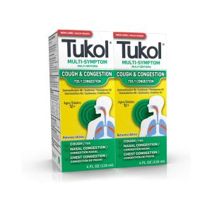 Tukol Multisymptom Cold Liquid Syrup 4 Oz By Genomma Lab USA