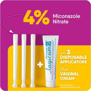 Lagicam Vaginal Antifungal, Miconazole 3, 200 Mg