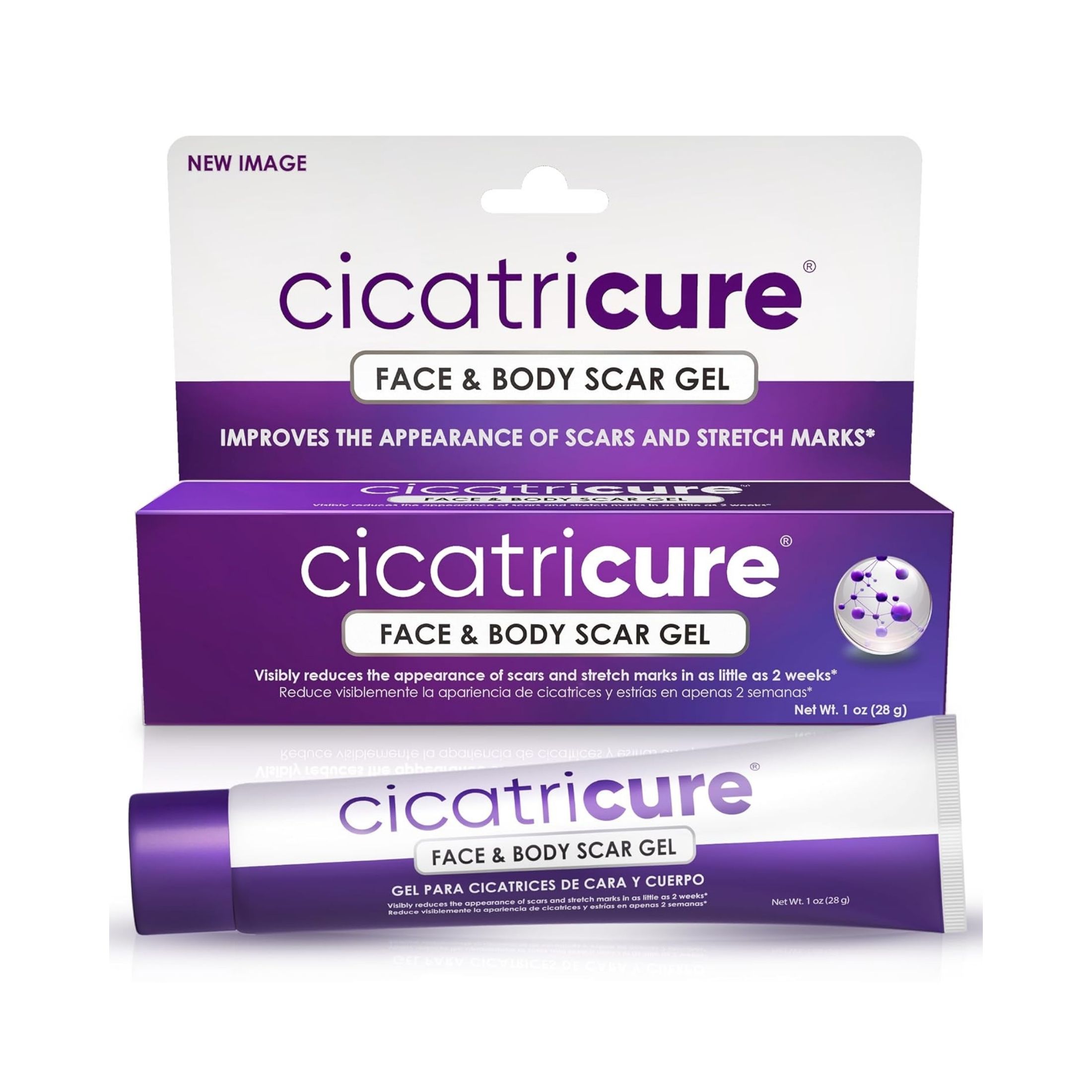 Cicatricure Face & Body Scar Gel 1 Oz