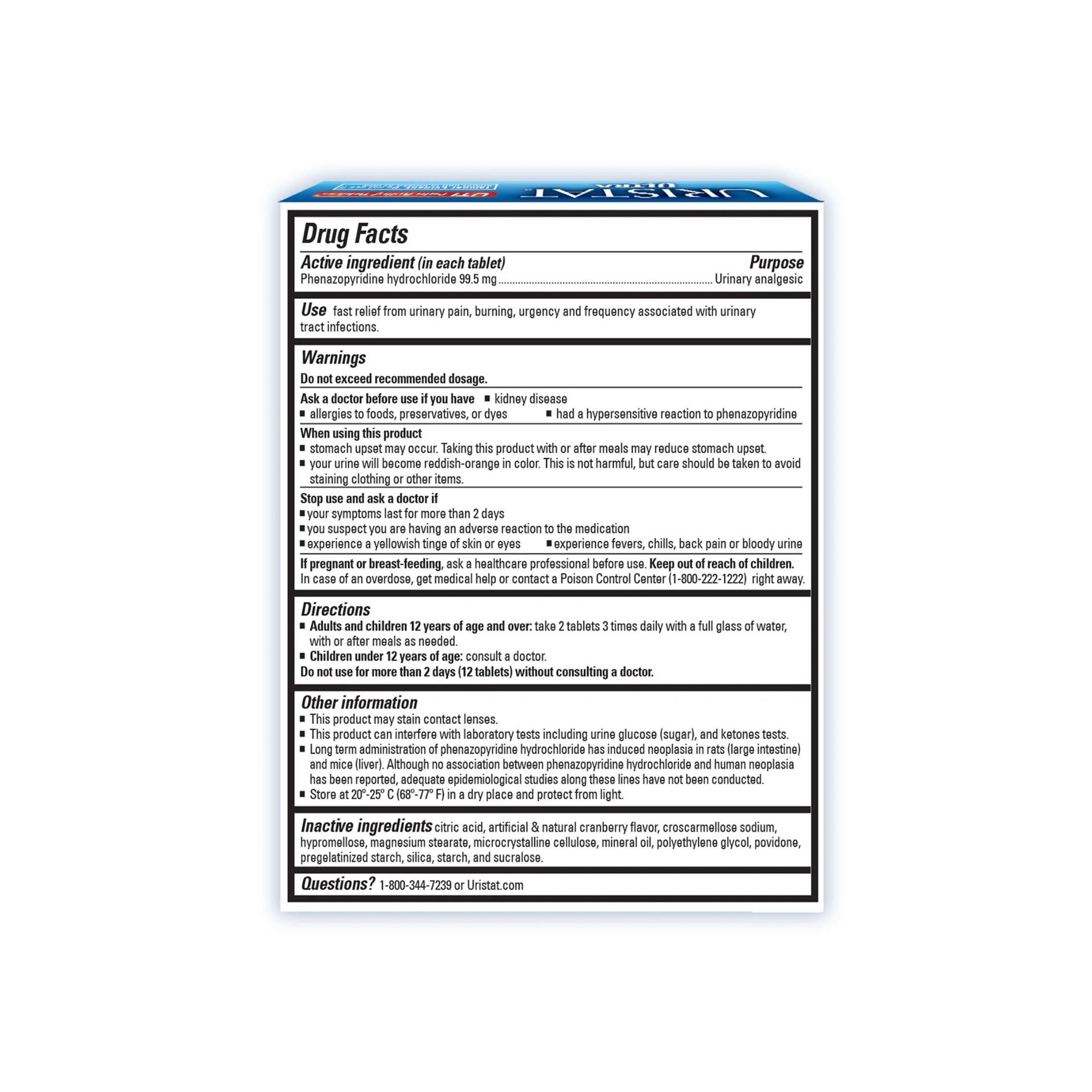 Uristat Ultra Rel Tab 30