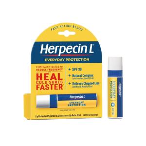 Herpecin L Cold Sore Relief, Lip Balm Stick, SPF 30 & Lysine