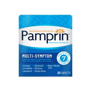 Pamprin Menstrual Pain Relief, Maximum Strength, Caplets