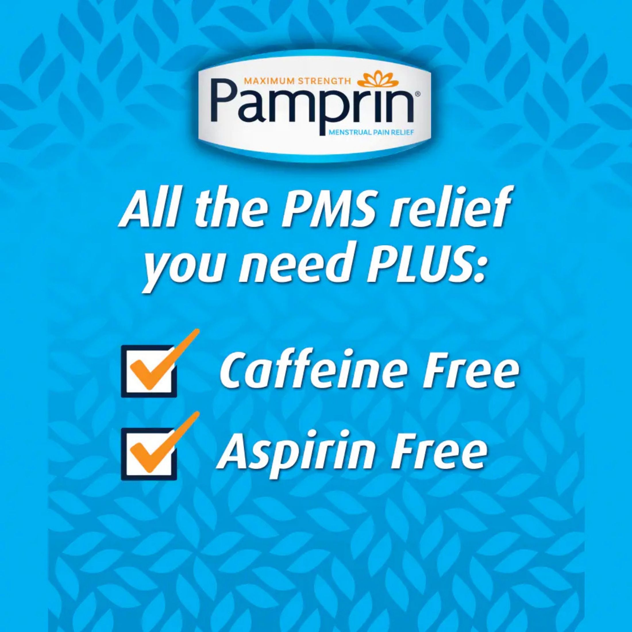 Pamprin Menstrual Pain Relief, Maximum Strength, Caplets