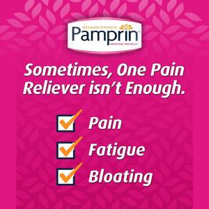 Pamprin Maximum Strength Max Formula Menstrual Pain Relief Caplets