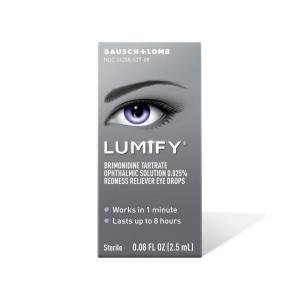 Lumify Eye Drops, Redness Reliever, Sterile 0.08 Fl Oz
