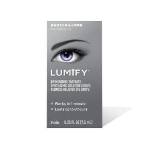Lumify Eye Drops, Redness Reliever, Large Size 0.25 Fl Oz