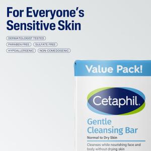 Galderm Pharma USA Cetaphil Deep Cleansing Bar 4.5 Oz By Galderma Lab