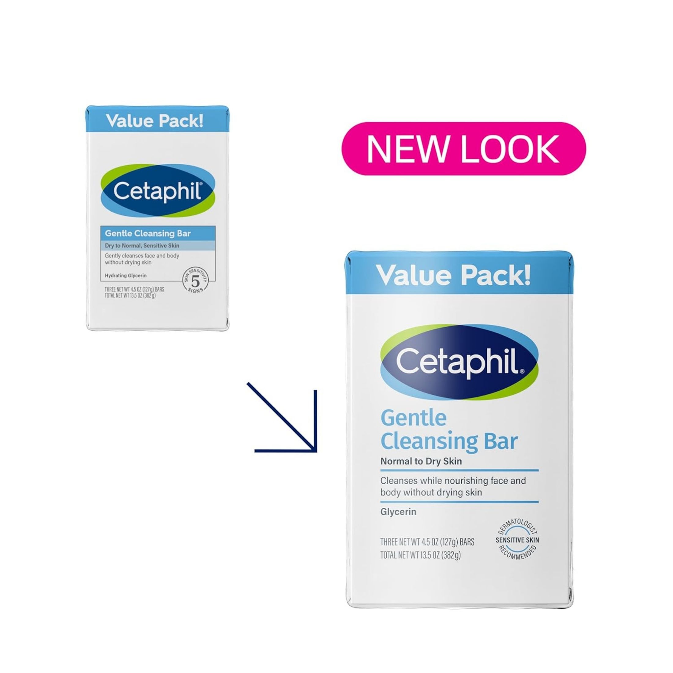Galderm Pharma USA Cetaphil Deep Cleansing Bar 4.5 Oz By Galderma Lab