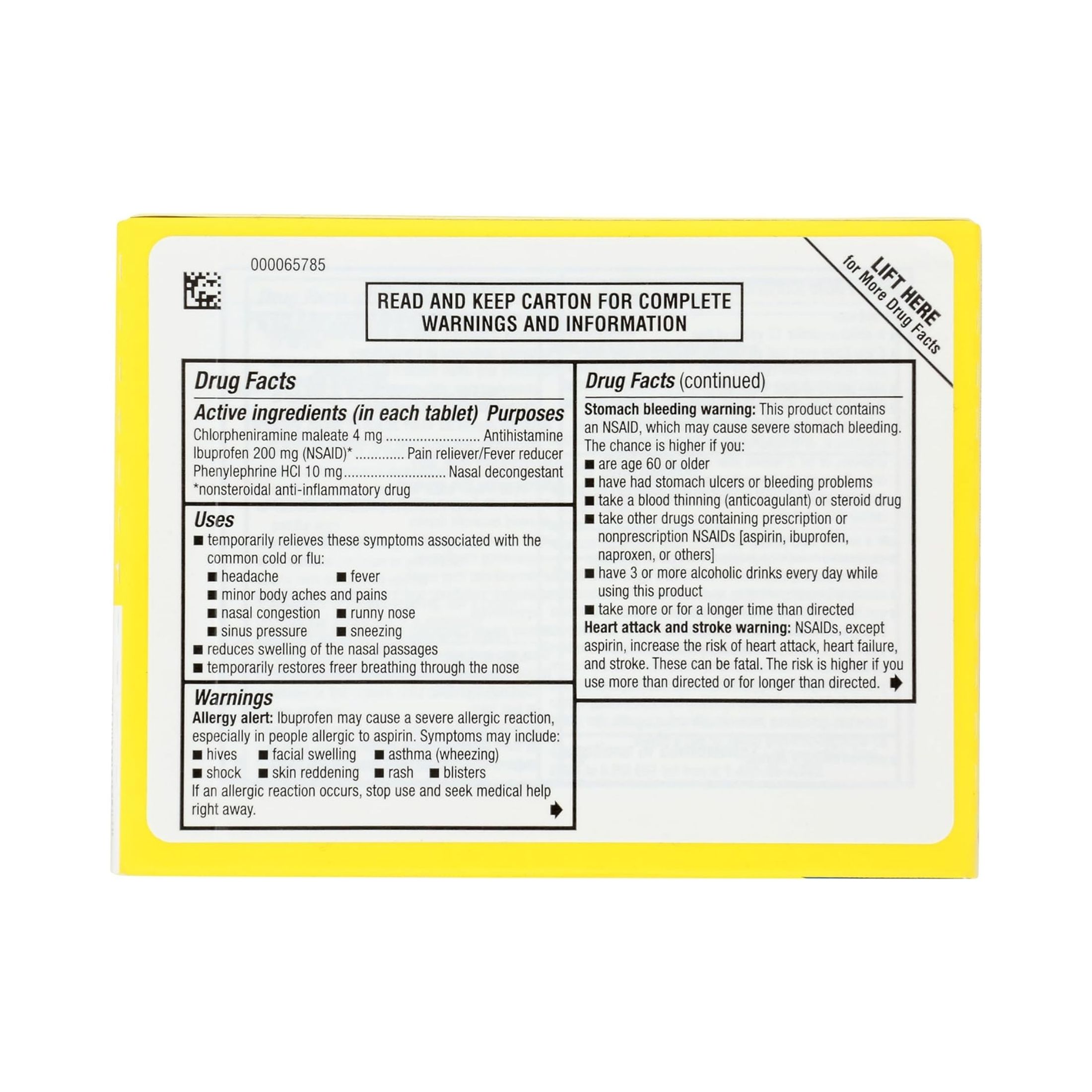 Advil Cold & Flu, Multi Symptom, Coated Tablets