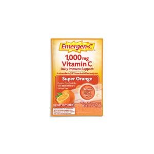 Emergen-C Daily Immune Health, Fizzy Drink Mix, Packets, Orange