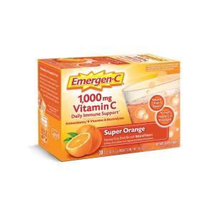 Emergen-C Daily Immune Health, Fizzy Drink Mix, Packets, Orange