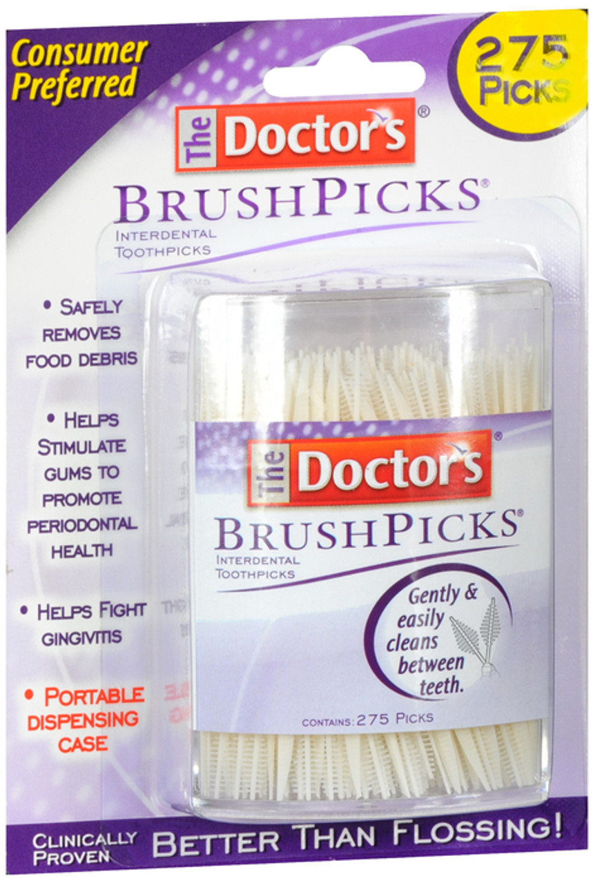 The Doctor's Brush Picks, Toothpicks, Interdental