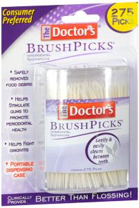 The Doctor's Brush Picks, Toothpicks, Interdental