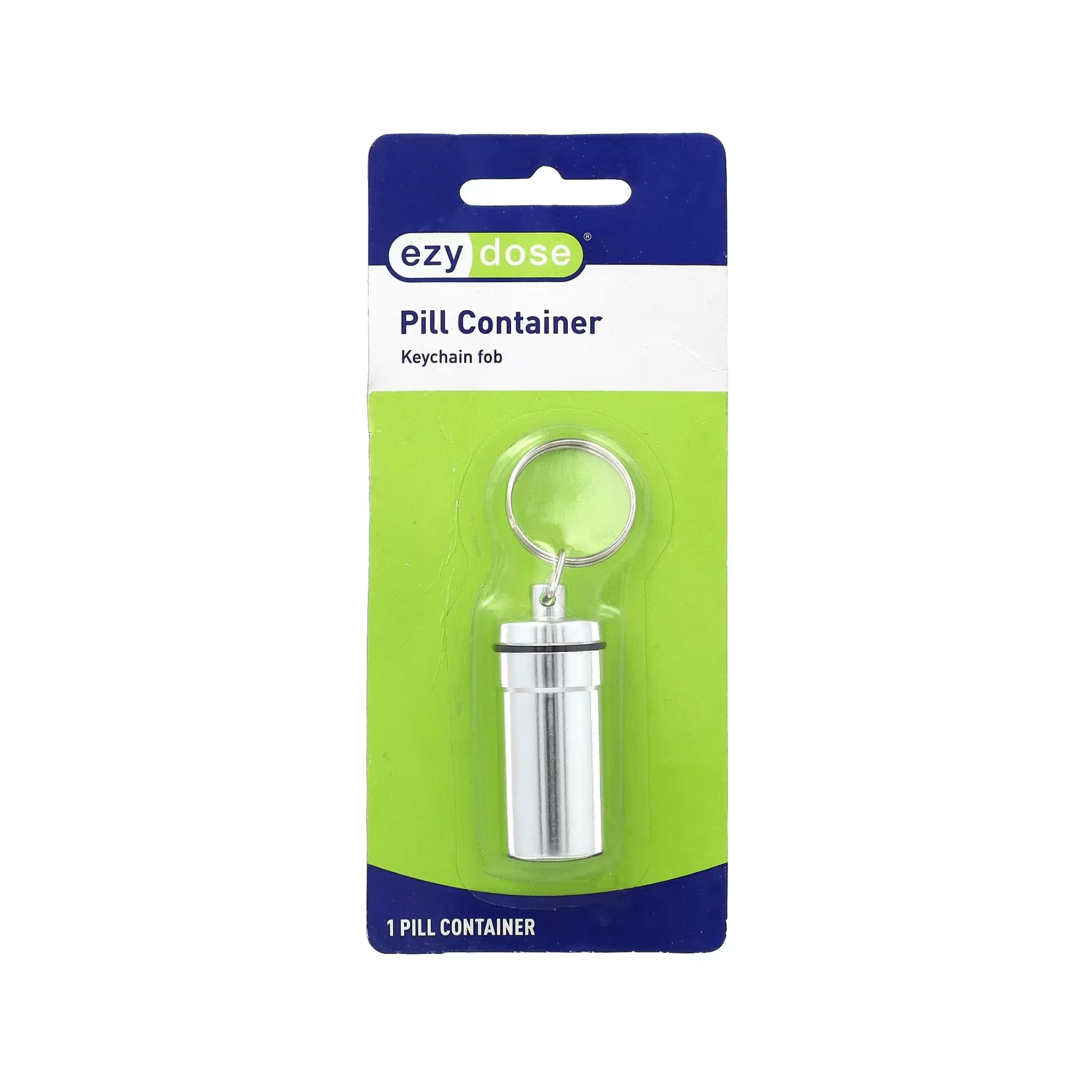 Ezy Dose XL Pill Container Keychain Fob
