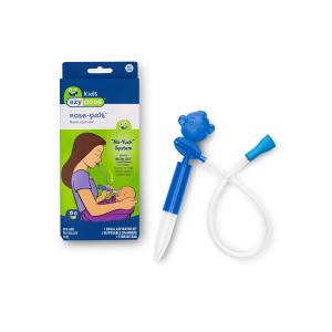 Ezy Dose Kids Nasal Aspirator Sinus Relief And Snot Sucker For Baby And Toddler Nose-Pals 4 Disposable Storage Chambers