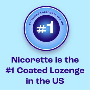 Nicorette Stop Smoking Aid, 4 Mg, Coated Ice Mint, Lozenges