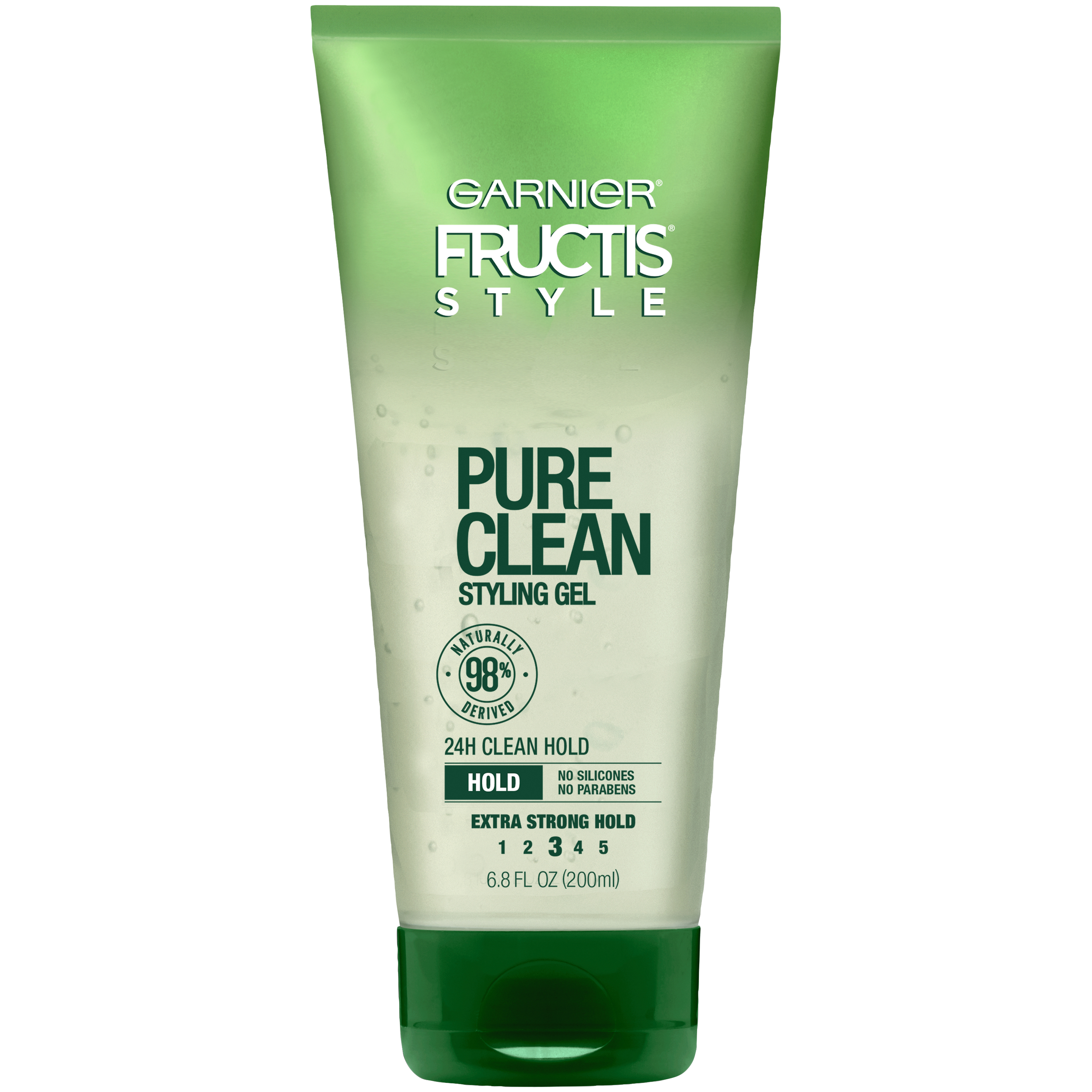 Garnier Fructis Style Pure Clean Extra Strong Hold Hair Gel - 6.8 Fl Oz