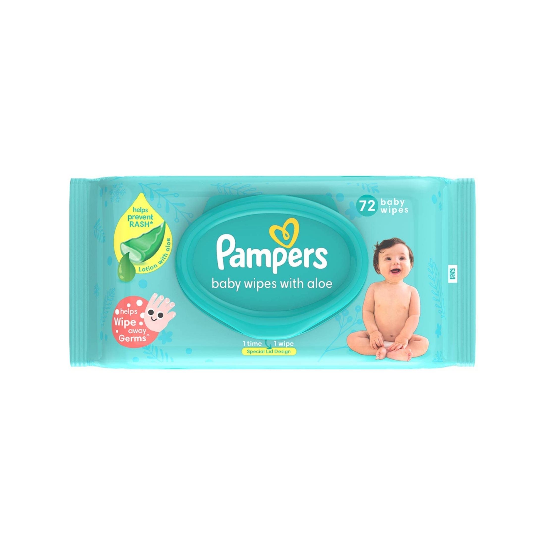 Pampers Complete Clean Baby Wipes - Fragrance Free
