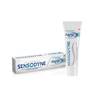 Sensodyne Rapid Relief Sensitive Toothpaste, Extra Fresh - 3.4 Ounces