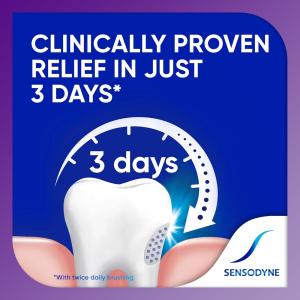 Sensodyne Rapid Relief Sensitive Toothpaste, Extra Fresh - 3.4 Ounces