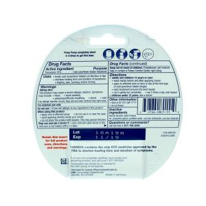 Abreva Docosanol 10% Cream Cold Sore/Fever Blister Treatment Portable Convenient Pump 2 G