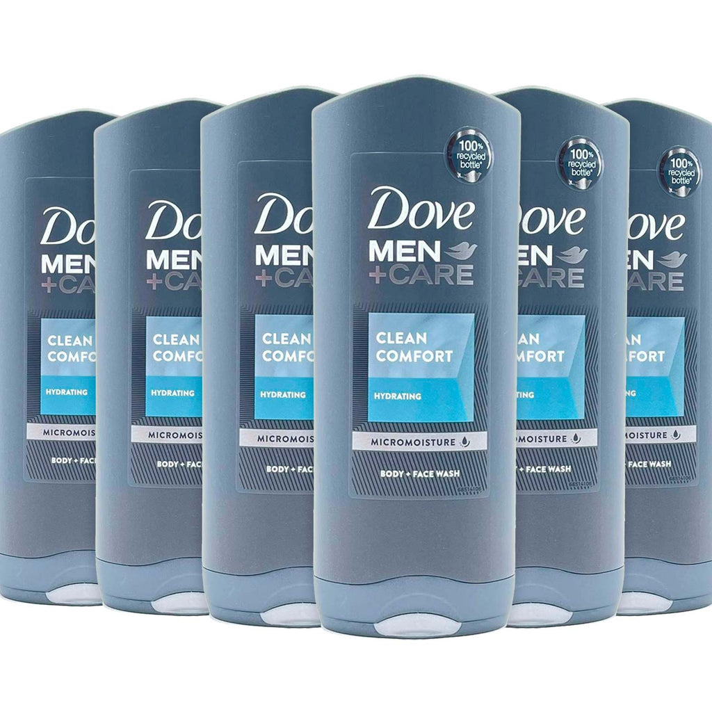 Dove Men+Care Hydrating Clean Comfort Body + Face Wash 13.5 Fl Oz