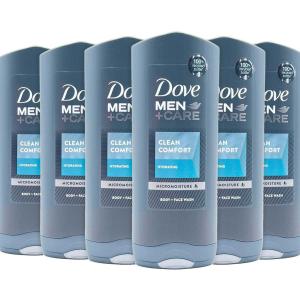 Dove Men+Care Hydrating Clean Comfort Body + Face Wash 13.5 Fl Oz