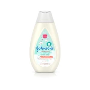 Johnson & Johnson Johnsons Cotton Touch Face Body Lotion 13.5 Oz