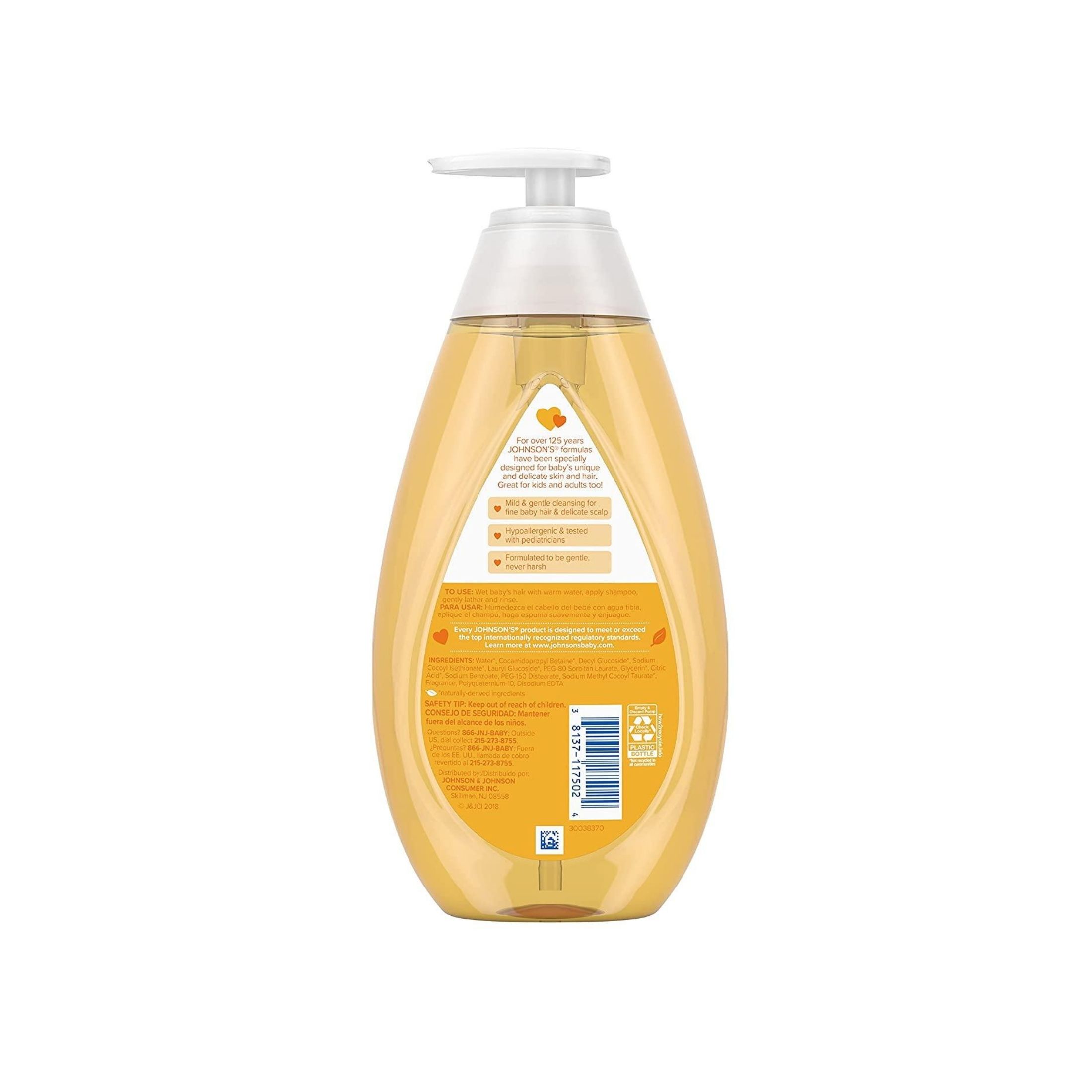 Johnson's Baby Tear Free Shampoo, 13.6 Fl Oz