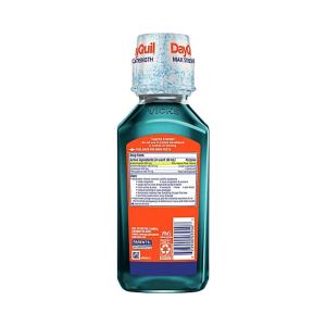 Vicks DayQuil VapoCOOL Severe Cold Flu + Congestion Liquid Medicine - 12 Fl Oz