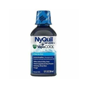 NyQuil Vicks Severe Vapocool Cold & Flu 12oz