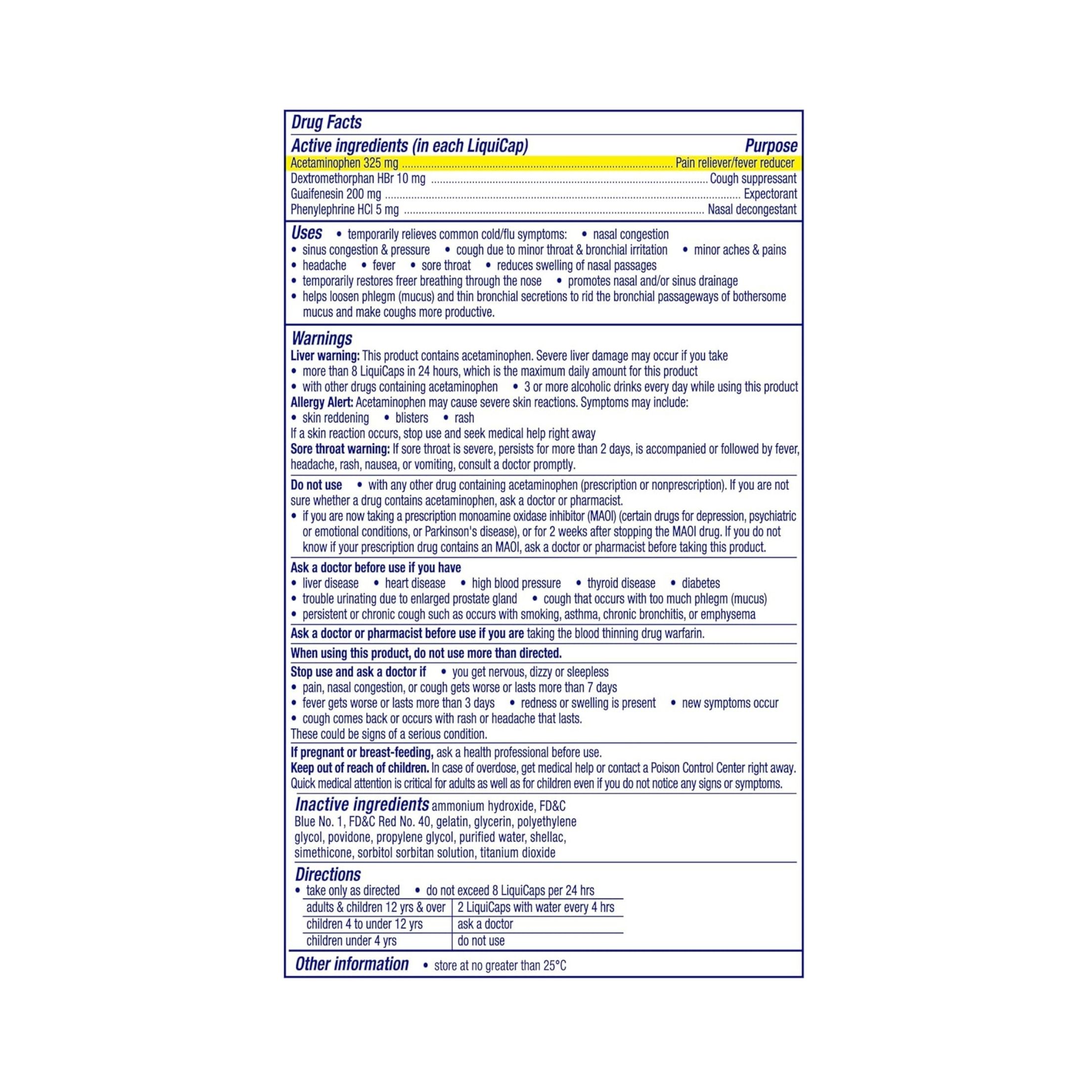 Vick's Day Quil Max Strength Severe Cold & Flu Liqui Caps