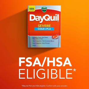 Vick's Day Quil Max Strength Severe Cold & Flu Liqui Caps