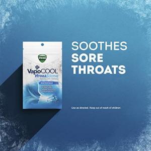 Vicks Vapo Cool Oral Anesthetic, Hydra Soothe, Menthol, Winterfrost, Medicated Drops