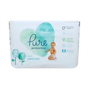 Pampers Pure Protection Diapers Mega Pack, Size 2