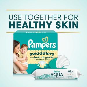 Pampers Aqua Pure Sensitive 2X Pop Top Baby Wipes