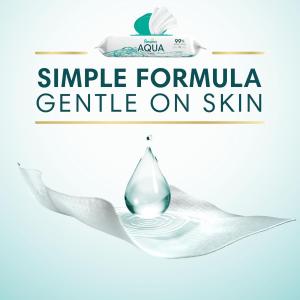 Pampers Aqua Pure Sensitive 2X Pop Top Baby Wipes